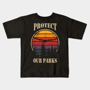 PROTECT OUR PARKS Kids T-Shirt